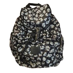 Victoria's Secret PINK sequin leopard backpack drawstring 2013